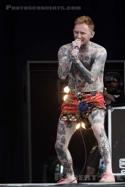 FRANK CARTER AND THE RATTLESNAKES - 2018-06-17 - BRETIGNY-SUR-ORGE - Base Aerienne 217 - Main Stage - 